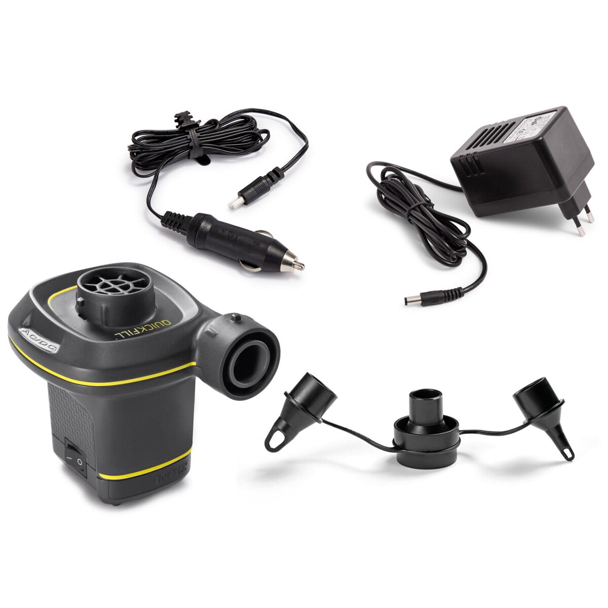 Pompka elektryczna Intex Quick-Fill do materaca 12 V/220-240 V