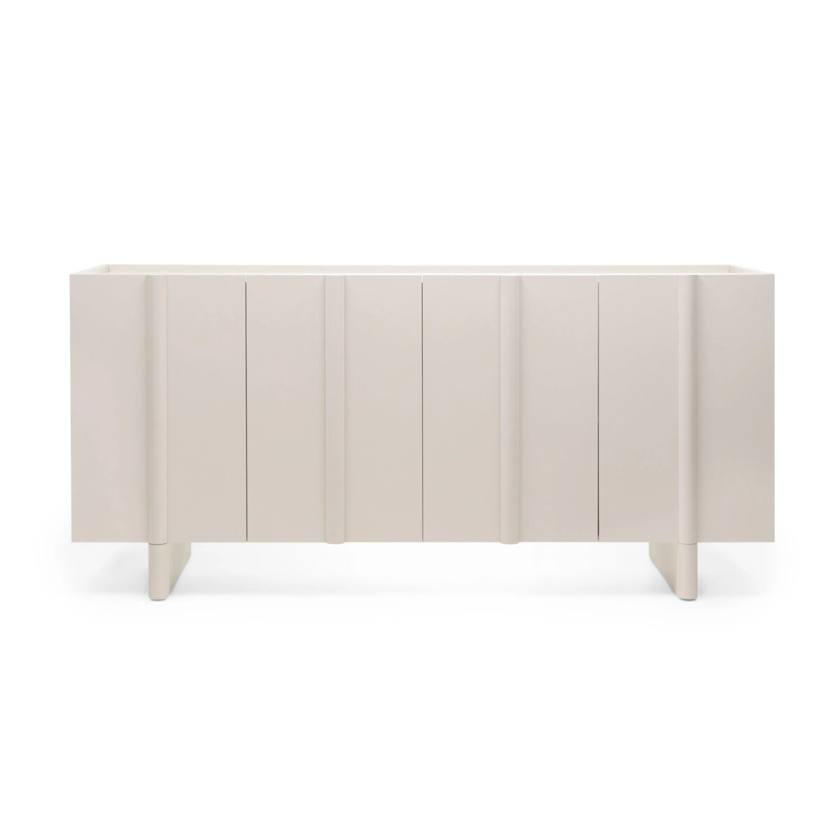 Komoda 4-drzwiowa 86x184x48 cm POPS kaszmirowa