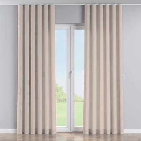 Zasłona na taśmie wave 130x260 jasnobeżowy