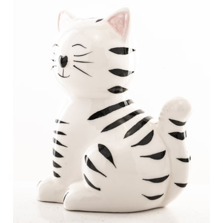 Skarbonka ceramiczna - 17,5x14x10 cm kotek GATTINO