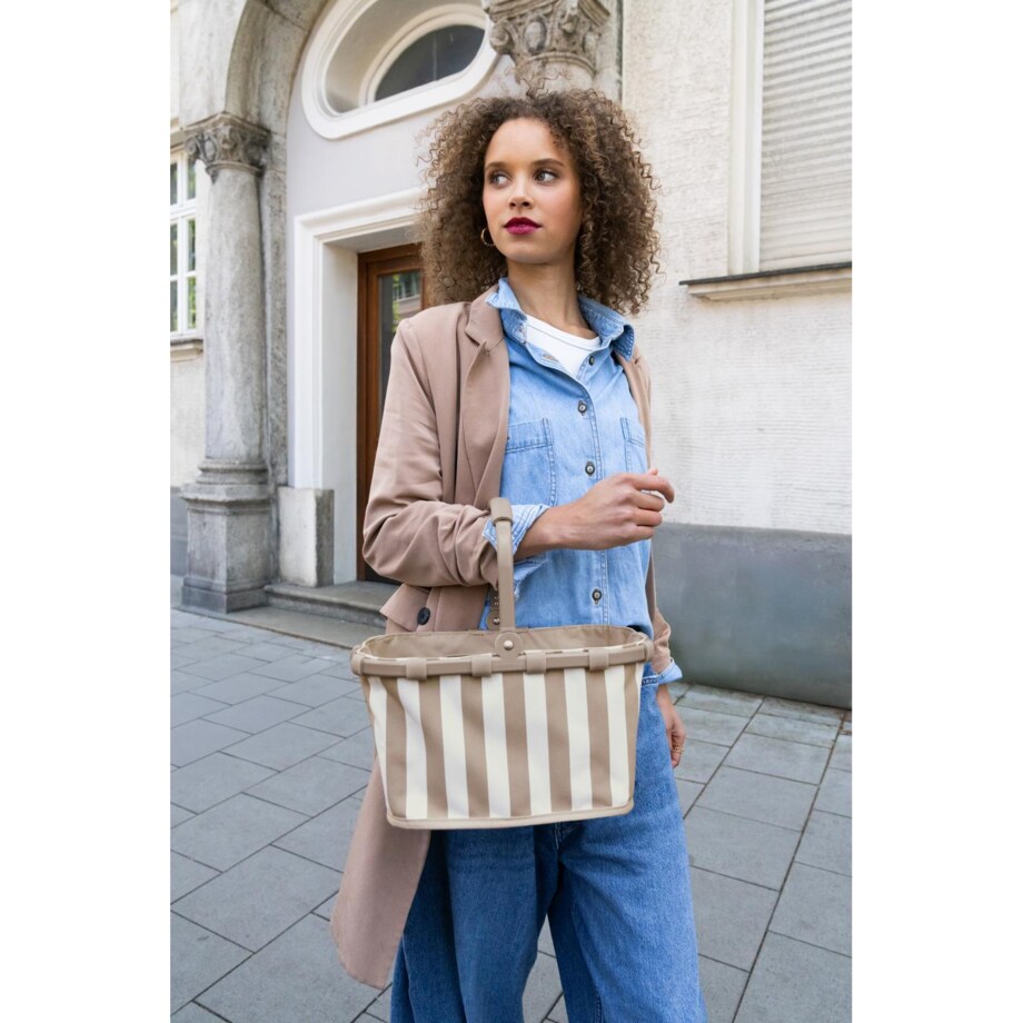 Koszyk CARRYBAG XS, summerstripes coffee