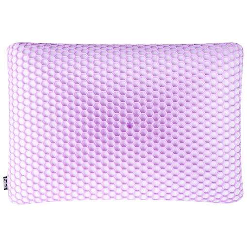 Poduszka ATHOS Niska Pianka memory 55 x 35 cm Fioletowy