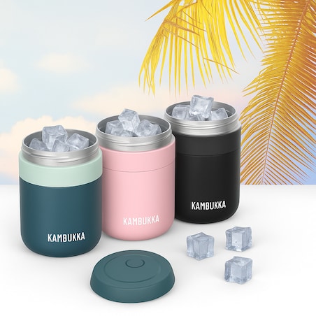 Termos obiadowy (600 ml) Matte Black Bora Kambukka