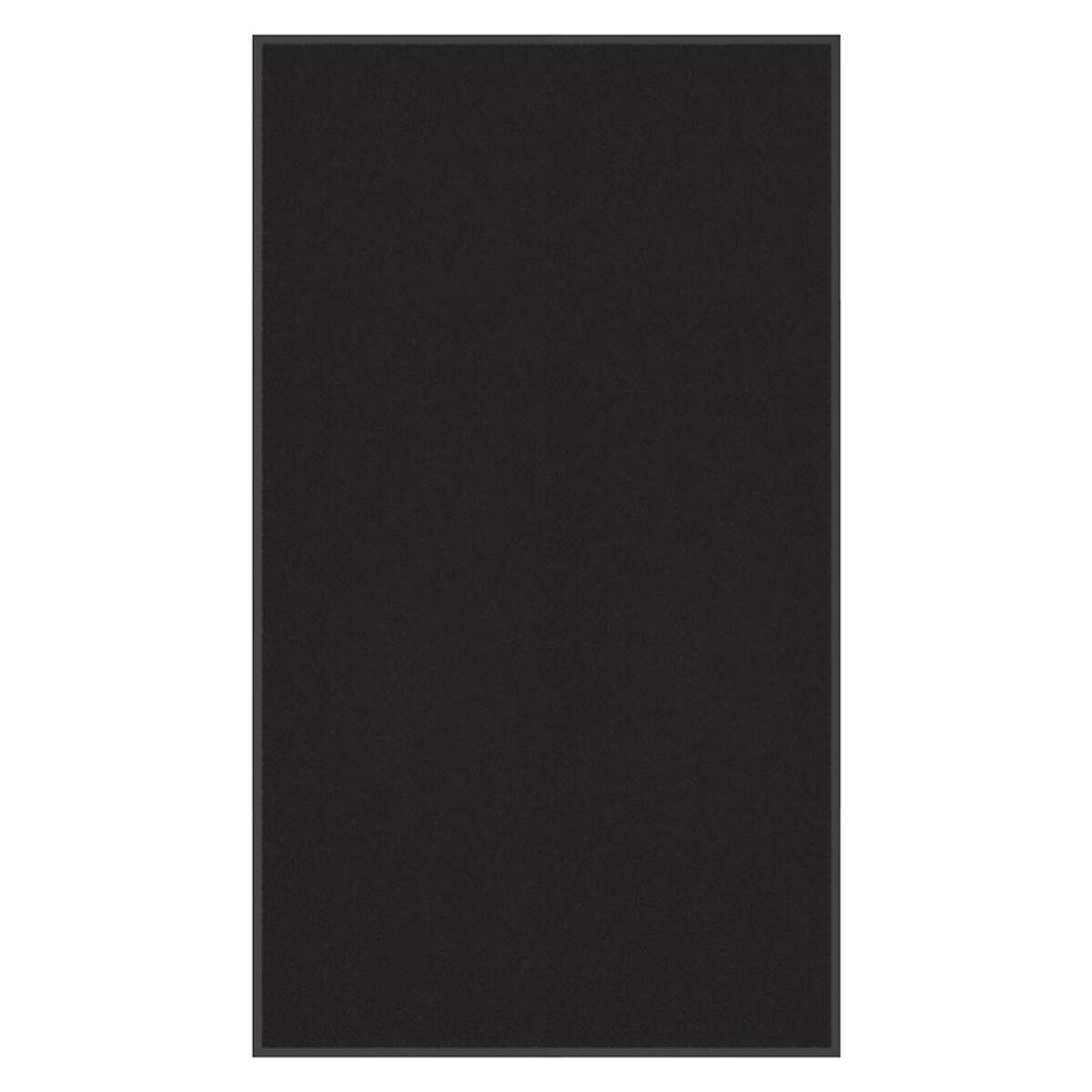 vidaXL Wycieraczka Czarna 115x200 cm