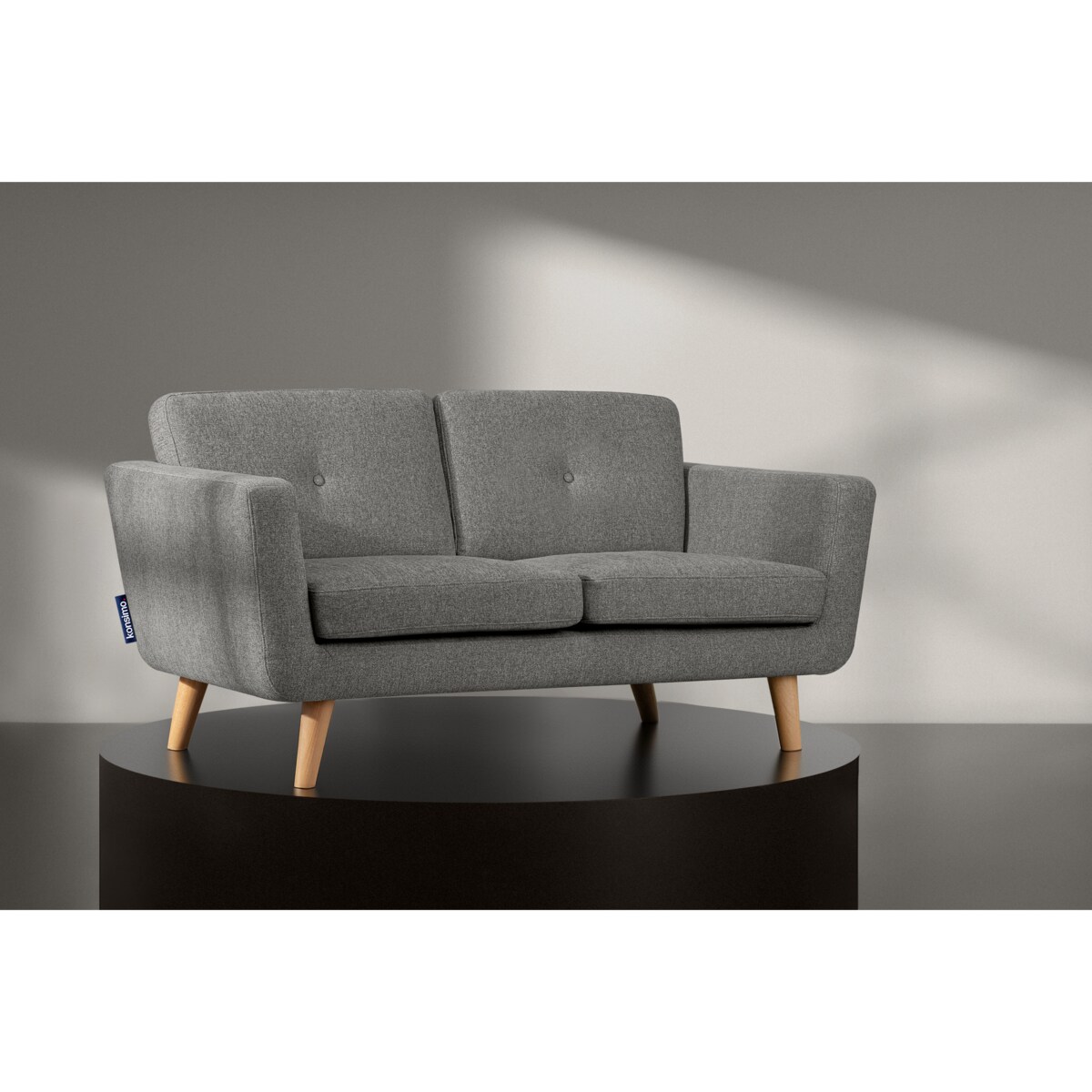 KONSIMO TAGIO II Sofa 2-osobowa, kolor jasnoszary