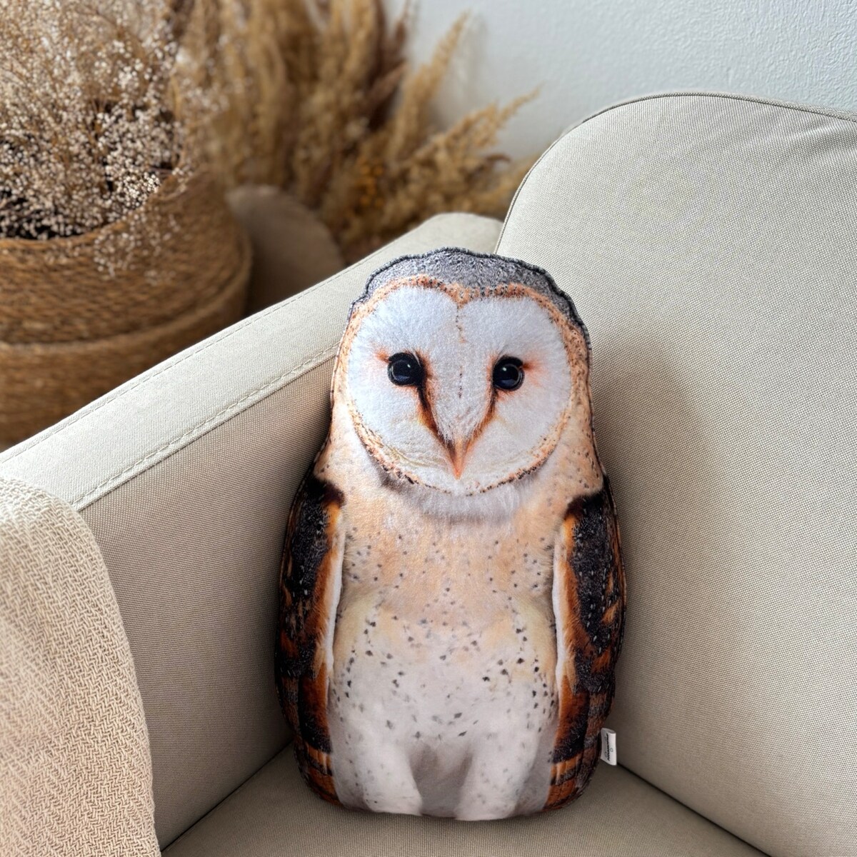 Poduszka Sowa Płomykówka mała