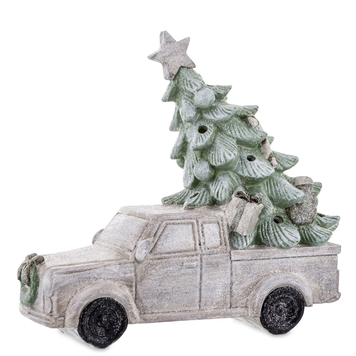 Dekoracja - samochód LED 19x22x9 cm CAMION