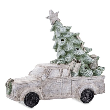 Dekoracja - samochód LED 19x22x9 cm CAMION