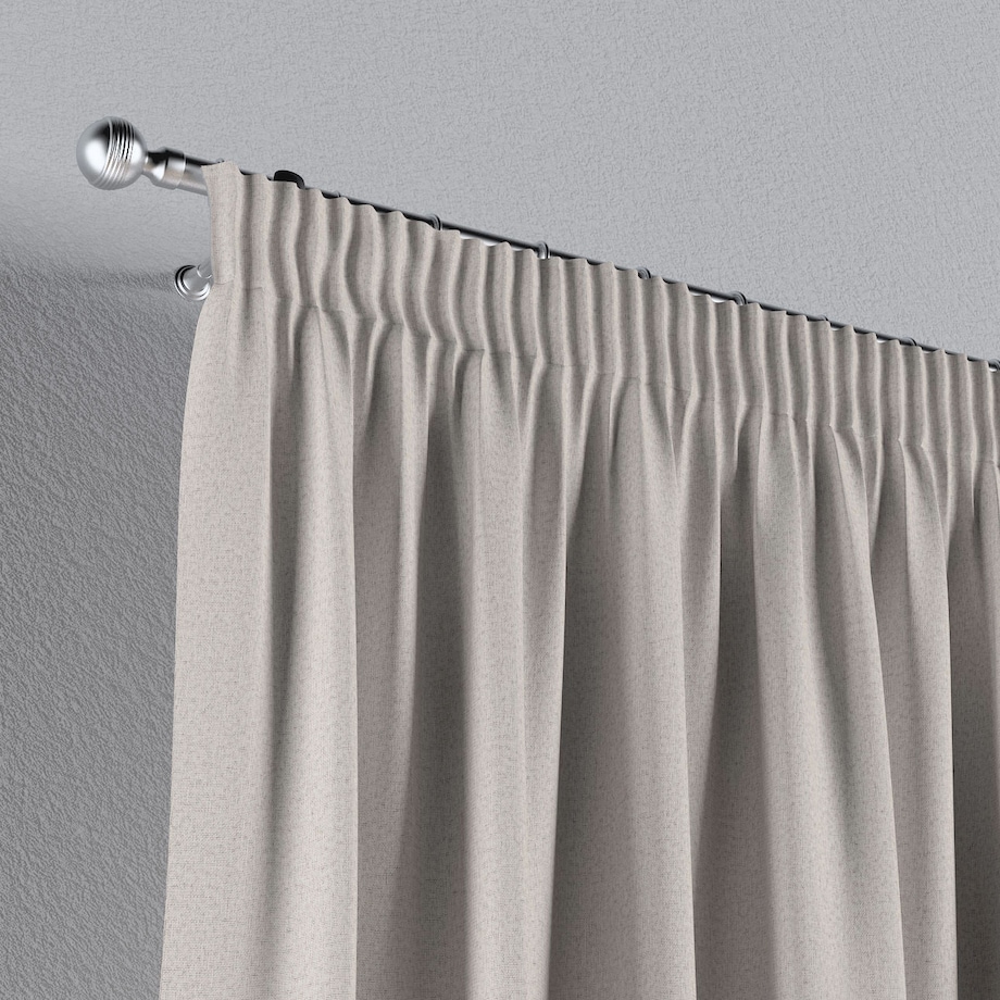 Zasłona na taśmie marszczącej 1 szt. 130x245 beżowy