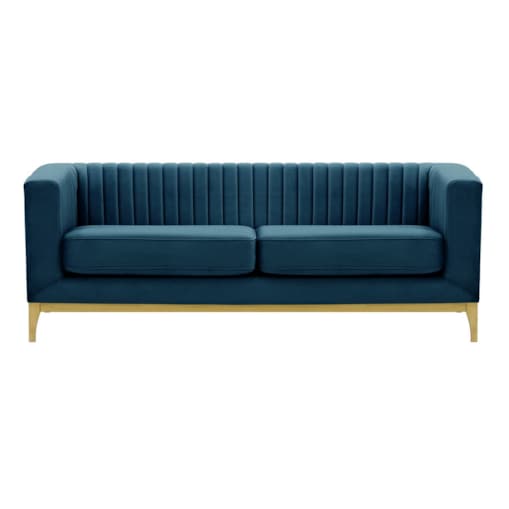 Sofa trzyosobowa Slender Wood-Velluto 11-like oak