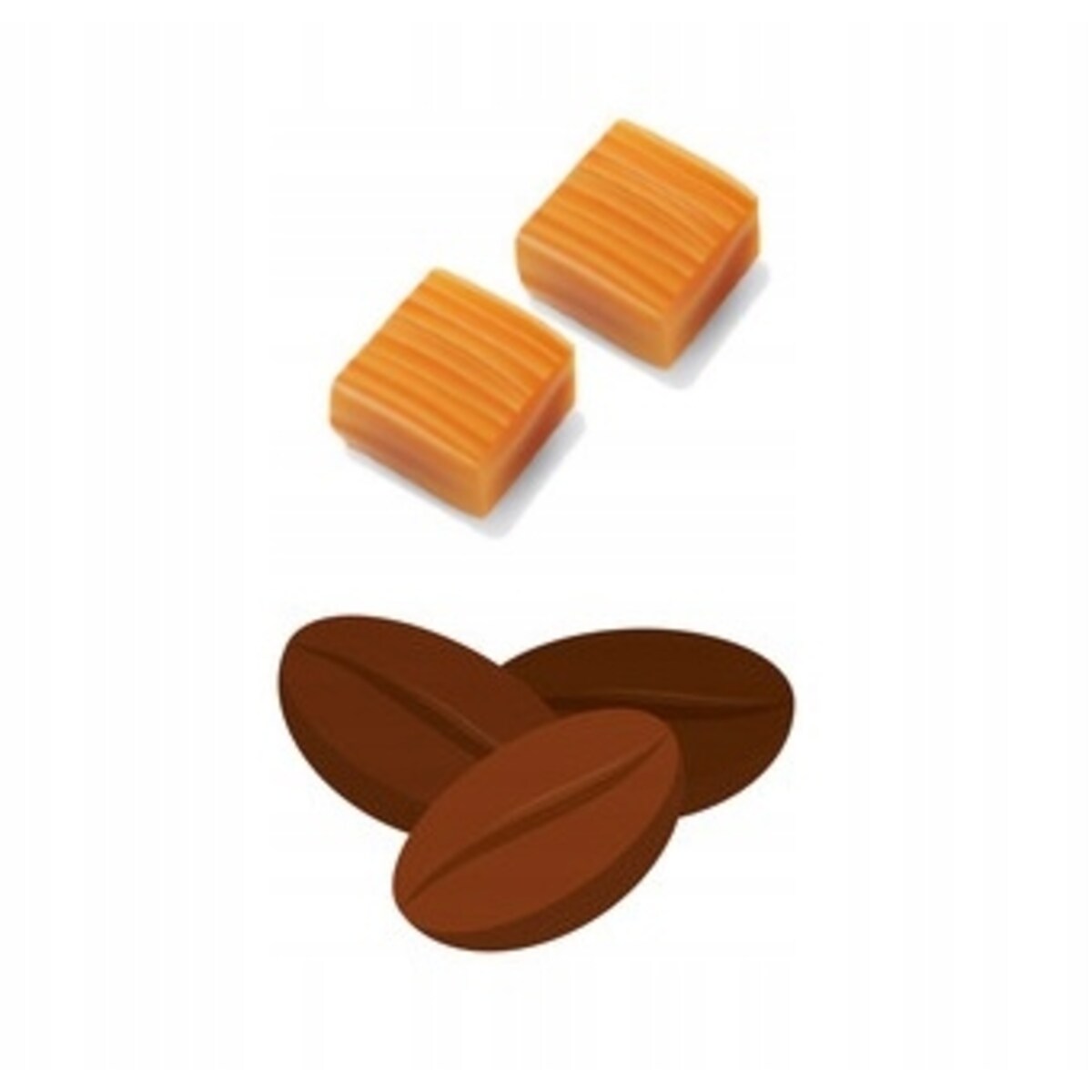 Kawa aromatyzowana o smaku KARMELOWYM ziarnista ARABICA Cup&You 200g - kawa smakowa deserowa