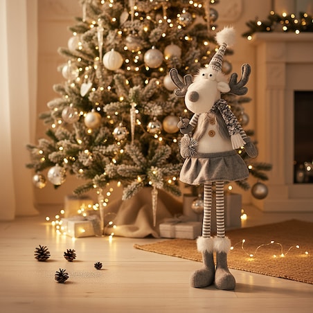 Renifer skrzat świąteczny łoś