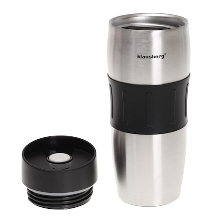 Kubek termiczny na kawę quick stop 380ml 4 kolory KLAUSBERG