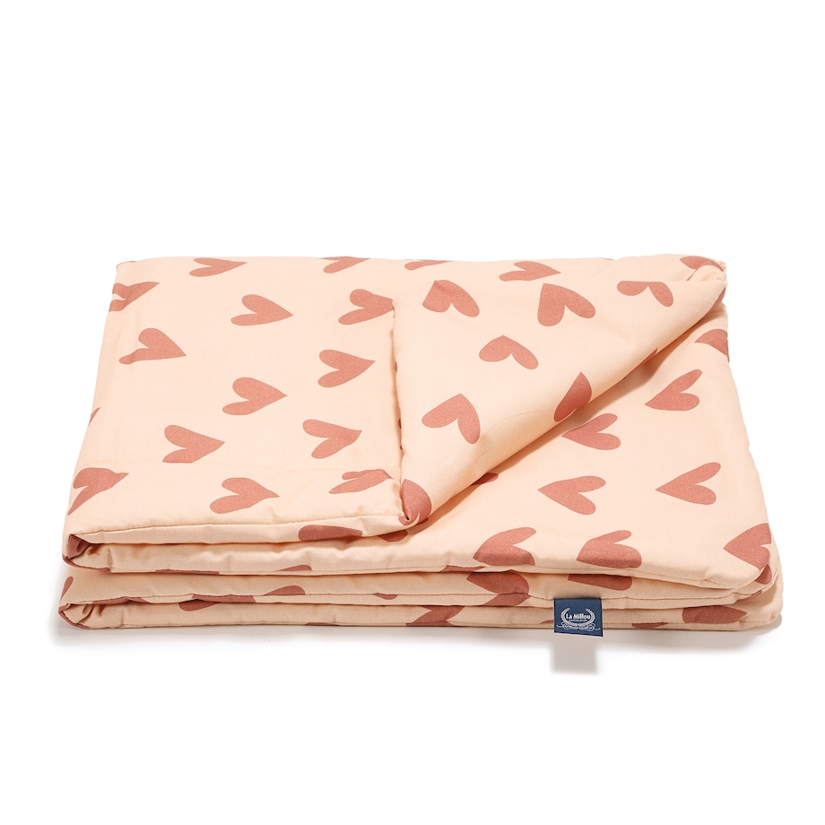 La Millou - Kołdra Bawełniana HEARTBEATPINK