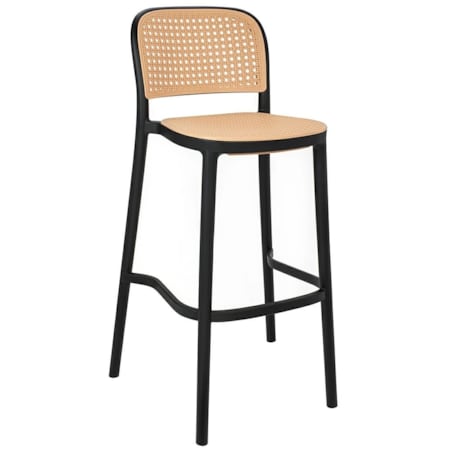 Krzesło Wicky KH010100232 z opcją sztaplowania czarne beżowe