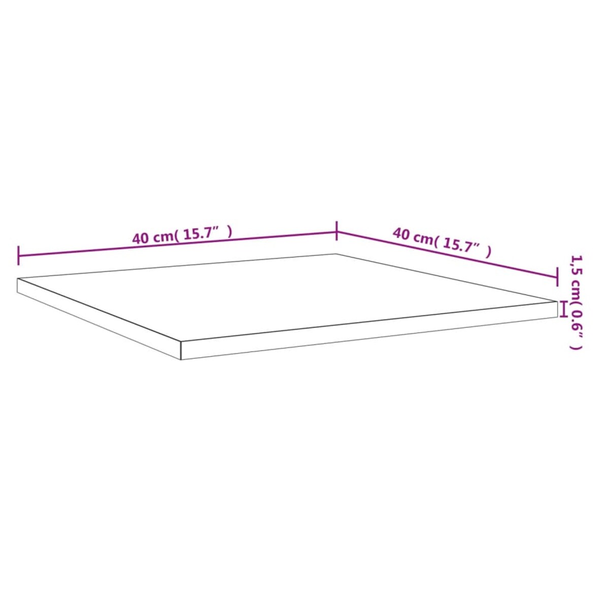vidaXL Półki na książki, 8 szt., wysoki połysk, czarne, 40x40x1,5 cm