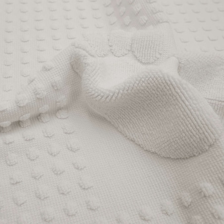 Dywanik łazienkowy 50x70 Stopki, 100% bawełna, kolor popiel