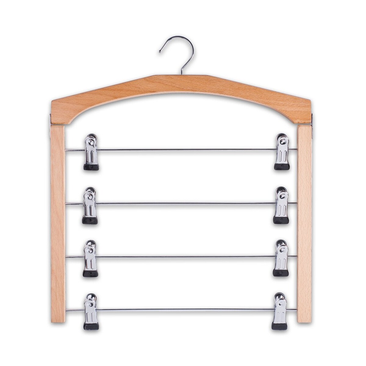Uchwyt na spódnice, ubrania, 4 wieszaki, ZELLER