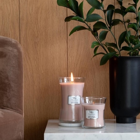 WoodWick świeca duża VANILLA & SEA SALT