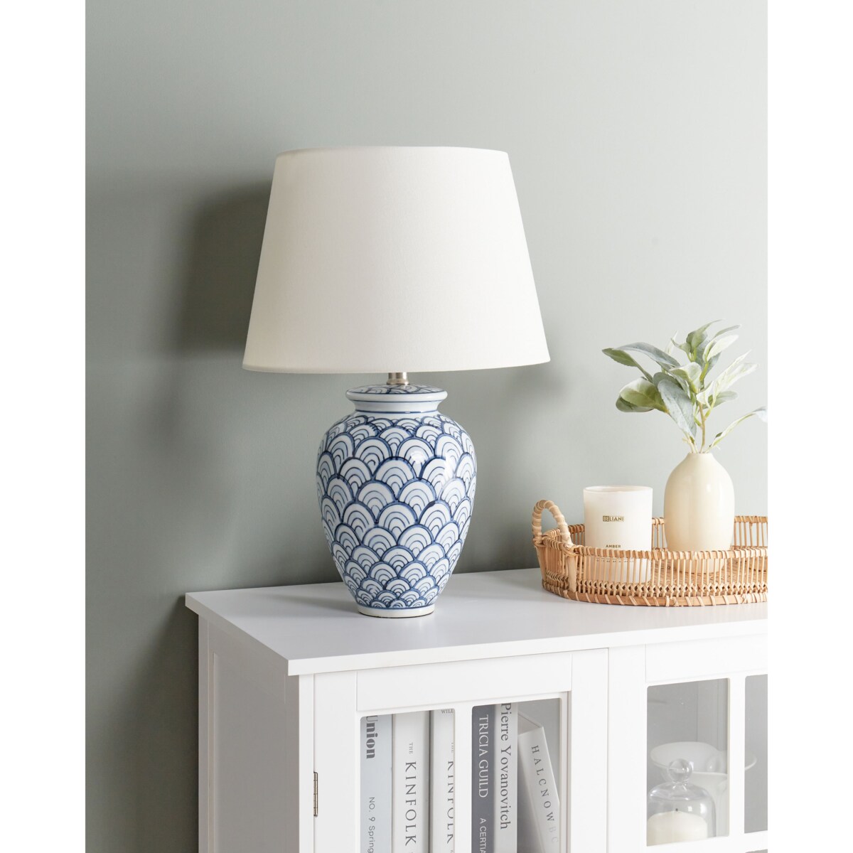 Lampa stołowa JAUCA Porcelana Biały