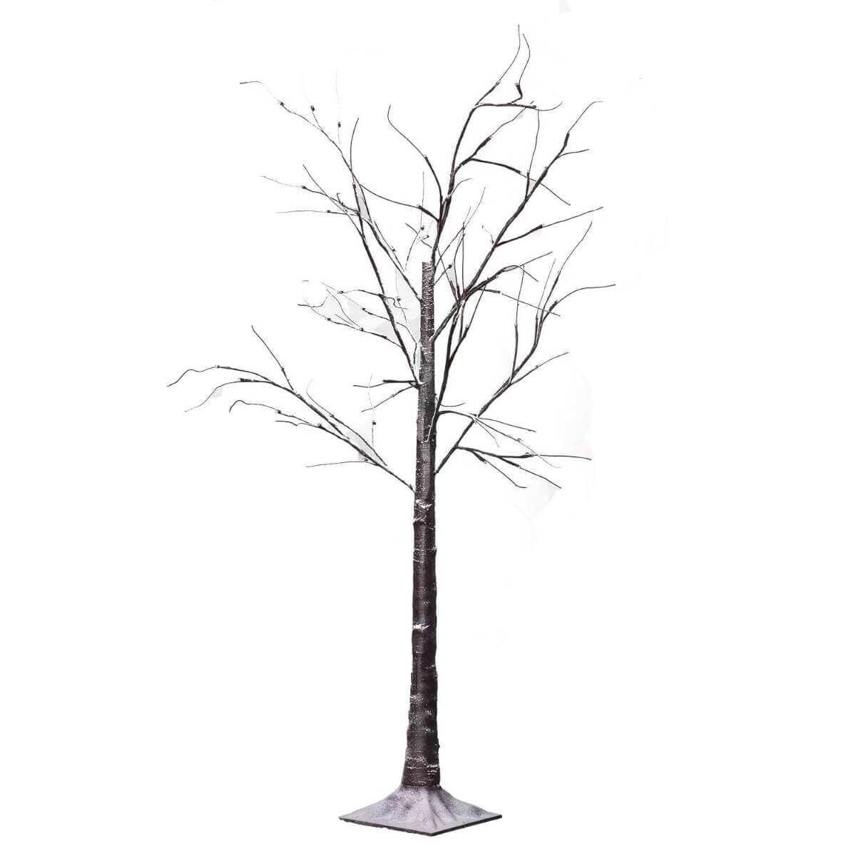 Ozdobna lampa podłogowa Christmas ABR-LSCH-64 Abruzzo IP44 drzewo brązowa