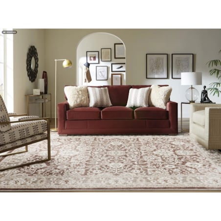 Dywan Multidecor Patana 120x170cm klasyk bordowy, cena za 1 szt.