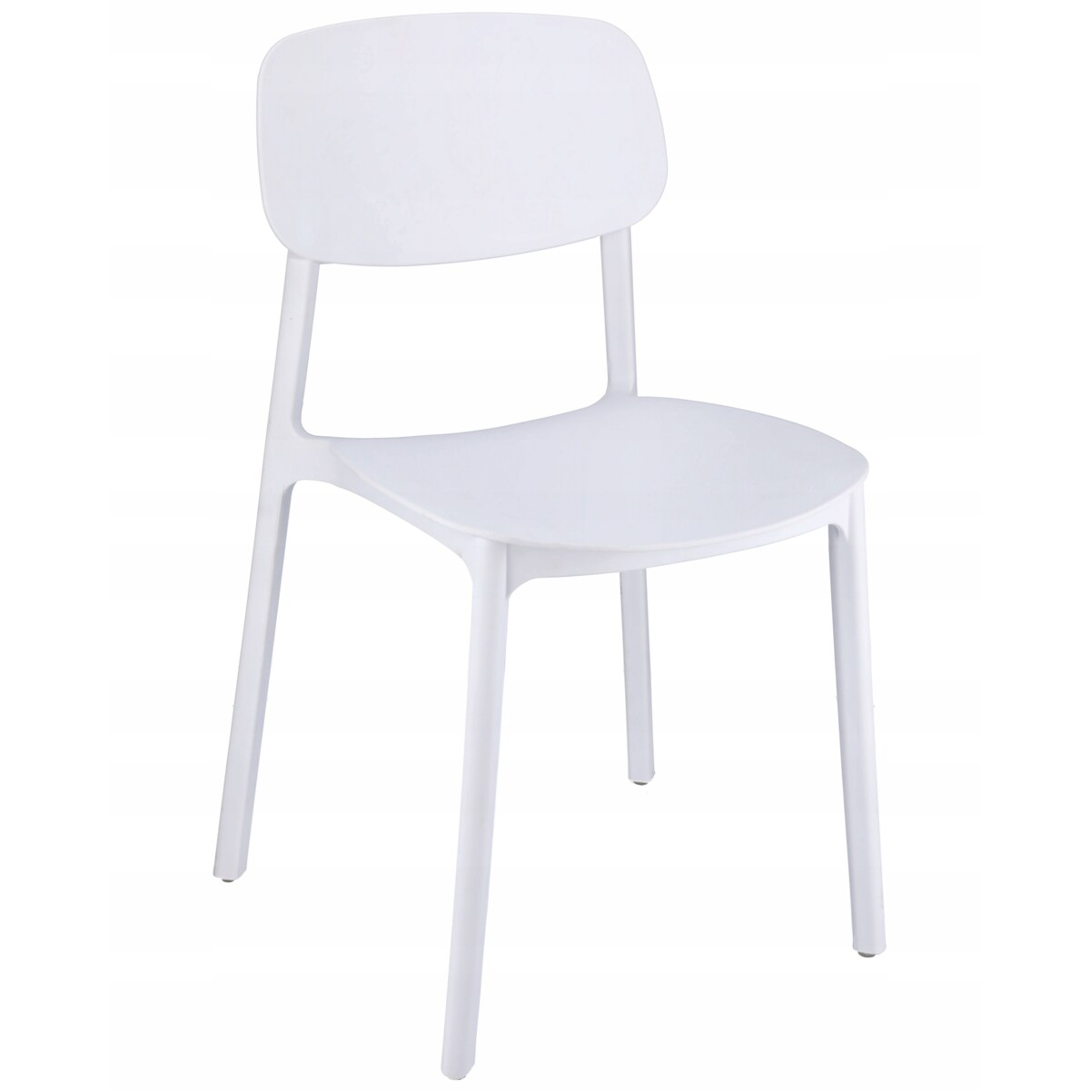 4 X Krzesło Do Jadalni Kuchni Stołu Zestaw Komplet Lara Białe