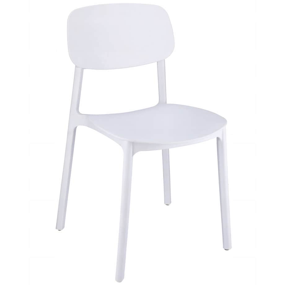 4 X Krzesło Do Jadalni Kuchni Stołu Zestaw Komplet Lara Białe