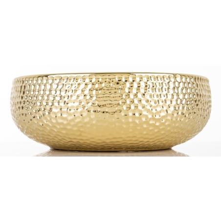 Misa ceramiczna dekoracyjna 10x Ø 30 cm KAUSSI-2 złota