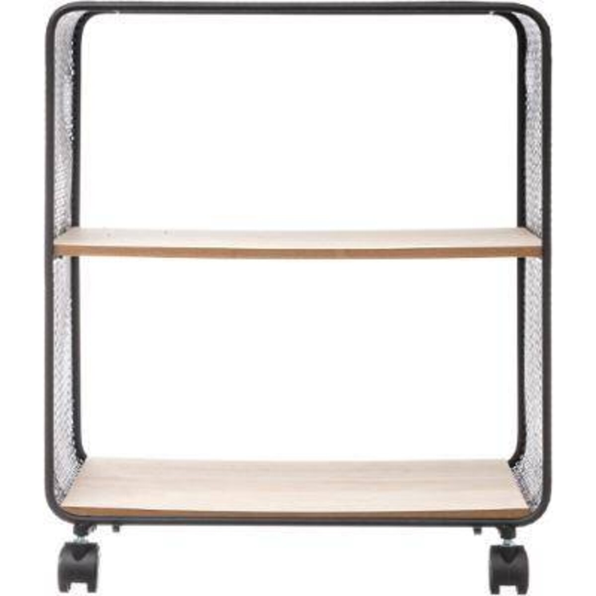 Szafka na kółkach SOUTH BAY, 2 półki, ażurowa konstrukcja