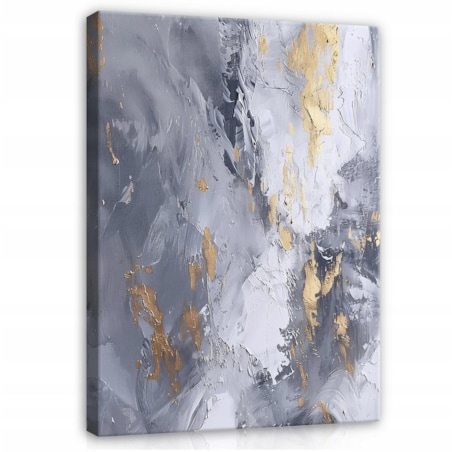 OBRAZ MARMUR ZŁOTO ABSTRAKCJA NA PŁÓTNIE ŚCIANĘ DO SYPIALNI SALONU 120x80