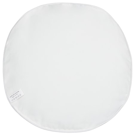 Zestaw 2 poduszek ogrodowych MEZZANO Wzór geometryczny 40 x 40 cm Różowy