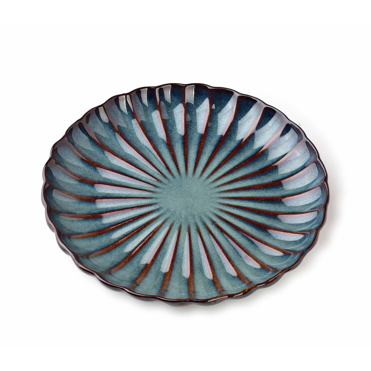 EVIE DARK Talerz deserowy 20,5xh3cm