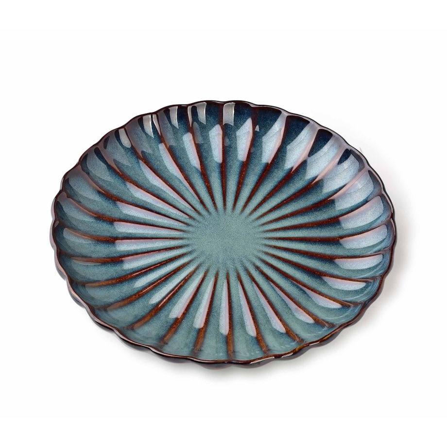 EVIE DARK Talerz deserowy 20,5xh3cm