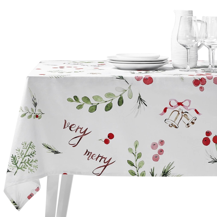 Obrus świąteczny Very merry 140 x 180 cm