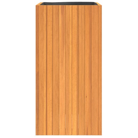 vidaXL Donica ogrodowa, 45x45x90 cm, lite drewno akacjowe