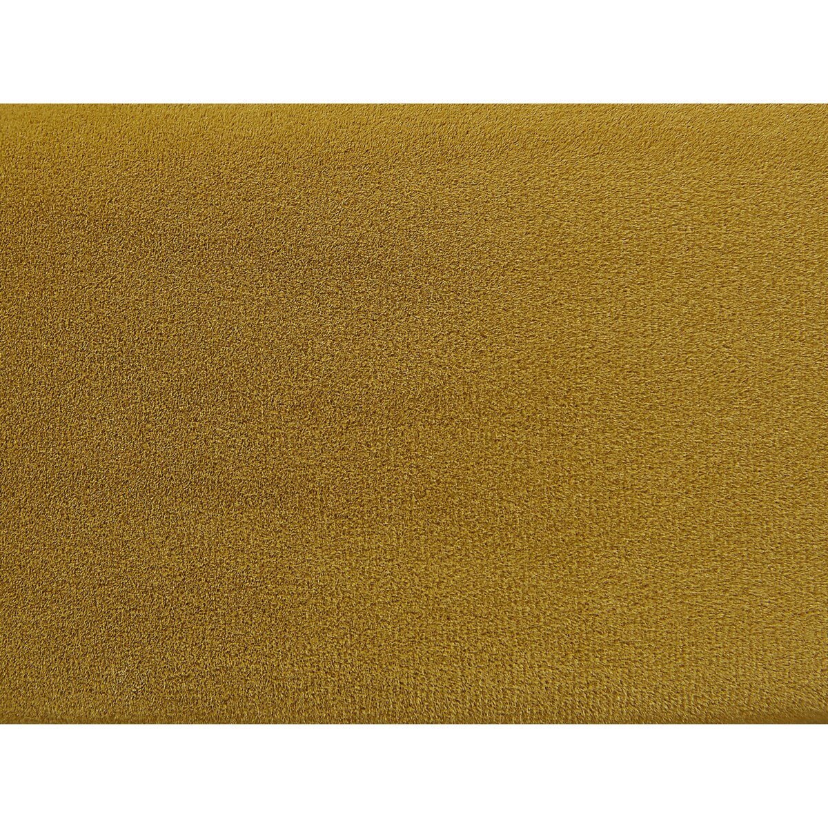 Zestaw 2 pufów ze schowkiem musztardowy GARLAND