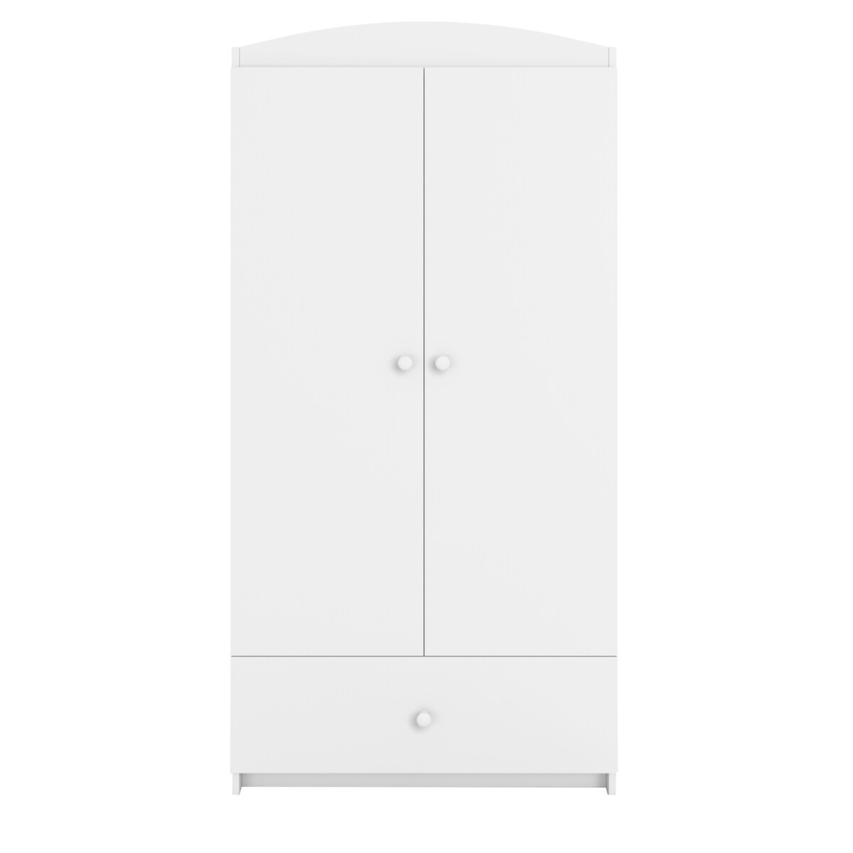 Szafa babydreams biała bez wzoru