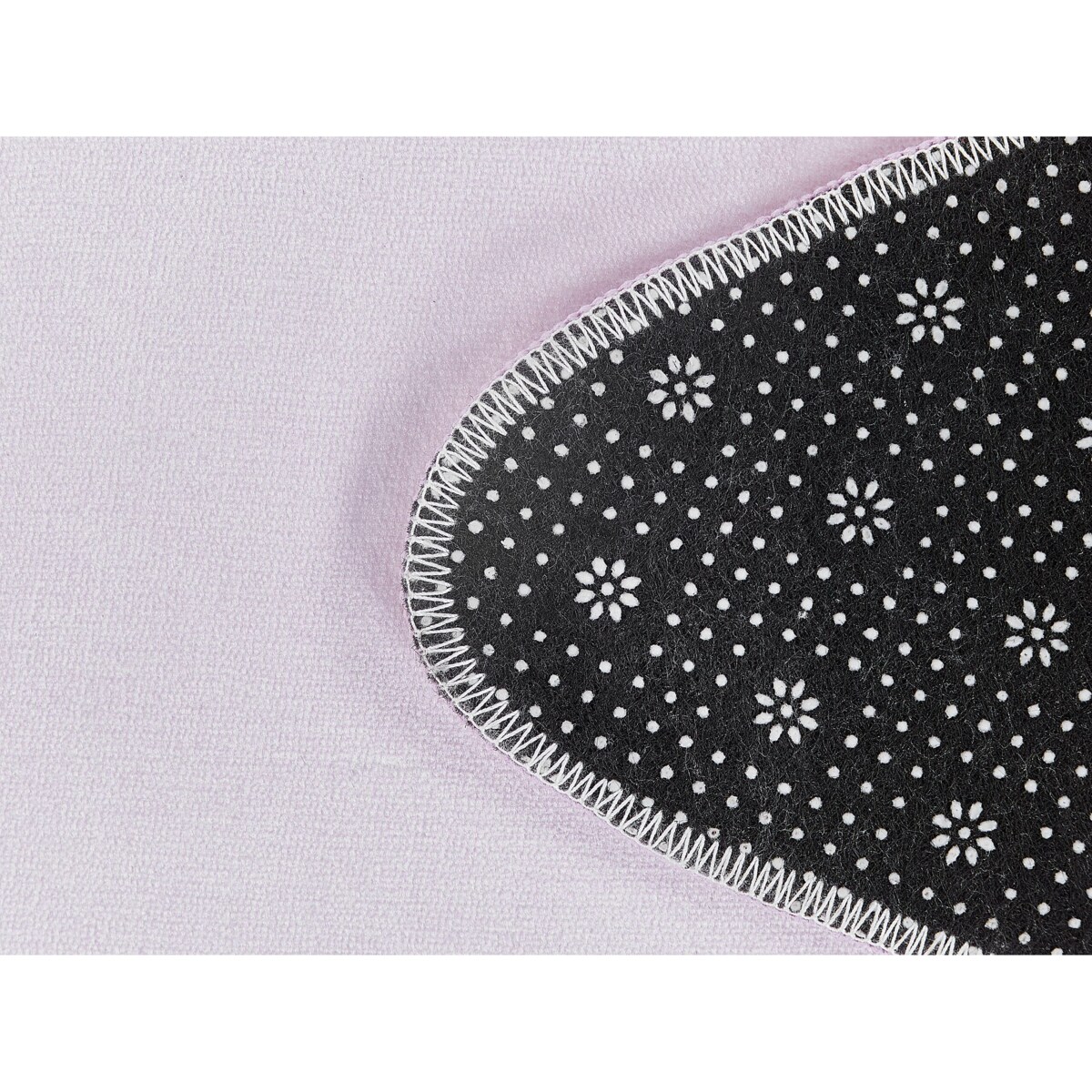 Dywan dziecięcy kształt gwiazdy 120 x 120 cm różowy SIRIUS