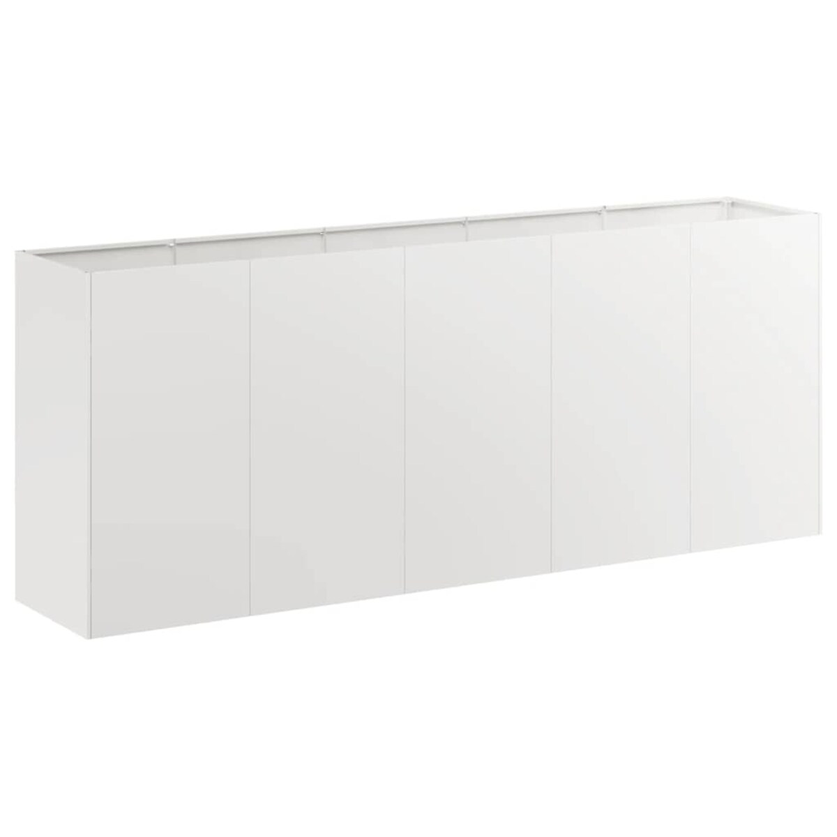vidaXL Doniczka 200x40x80 cm Stal nierdzewna
