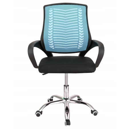 Krzesło biurowe obrotowe TOLEDO niebieskie