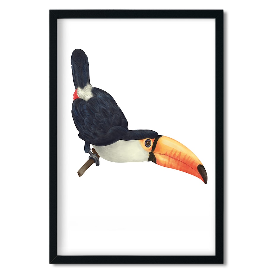 Plakat dla dzieci Tukan 30x40