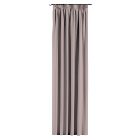 Zasłona na taśmie marszczącej 1 szt. 130x245 różany beż