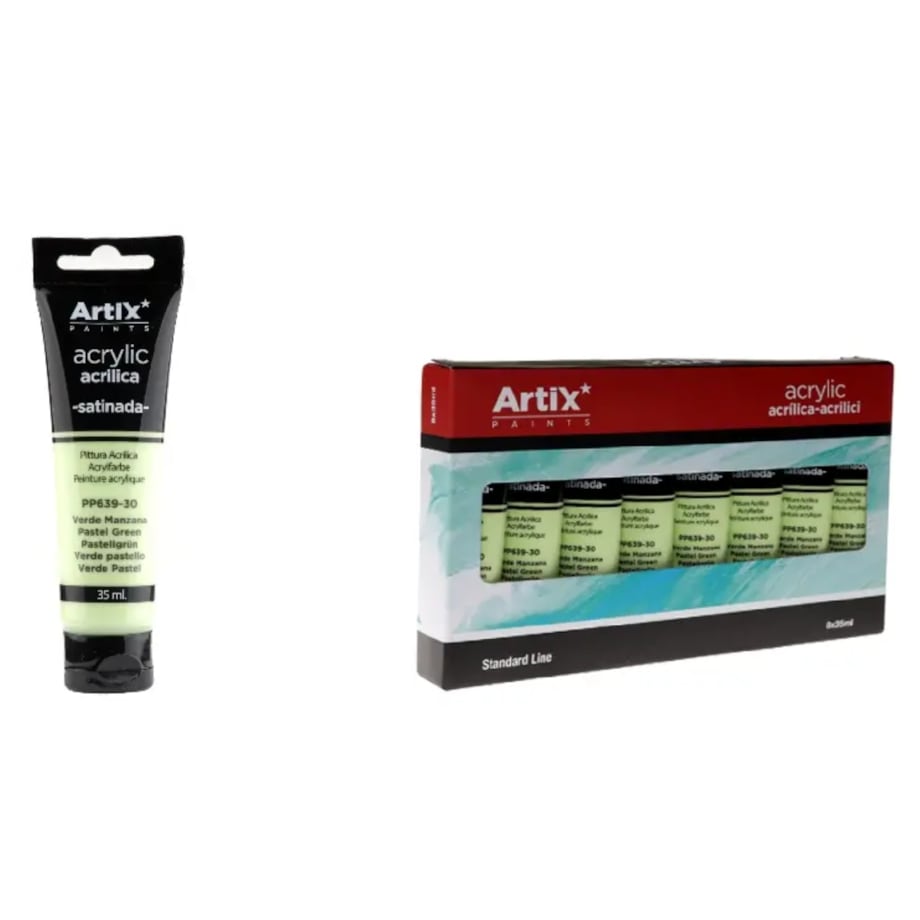 farba akrylowa pastel green artix pp639-30, 35ml