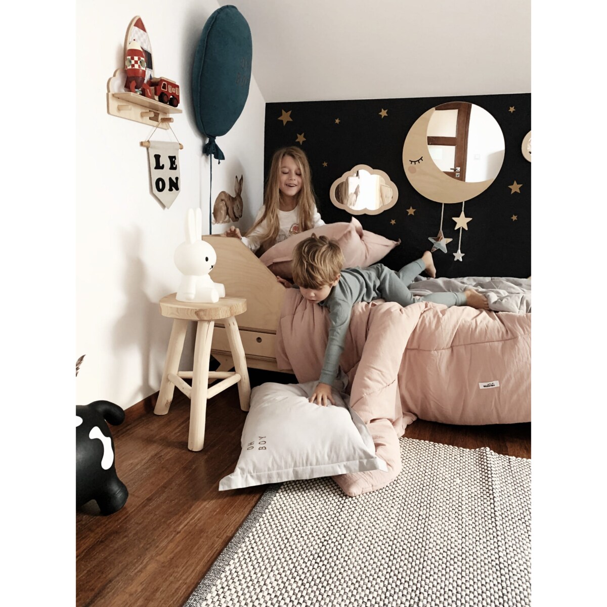 KOŁDERKA WASHED COTTON Z WYPEŁNIENIEM DUSTY PINK - L