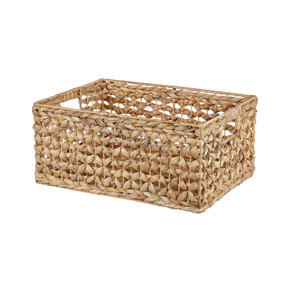 Zestaw 3 koszy z hiacyntu wodnego naturalny MINNOW