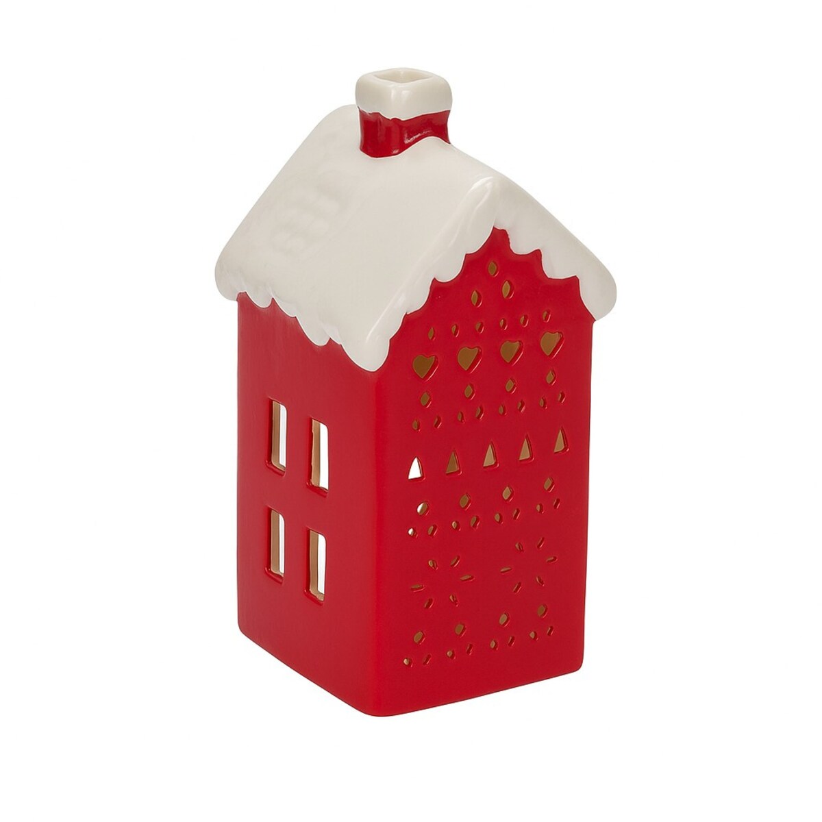 Lampka LED w kształcie domu, 15 cm