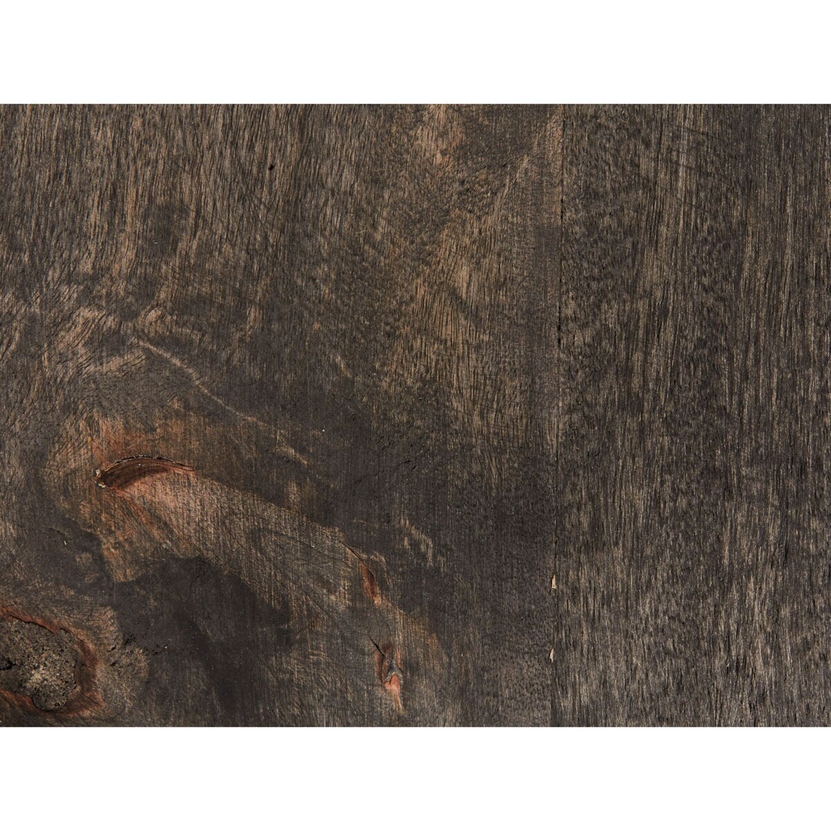 Zestaw 2 stolików pomocniczych z drewna mango ciemne THALIA