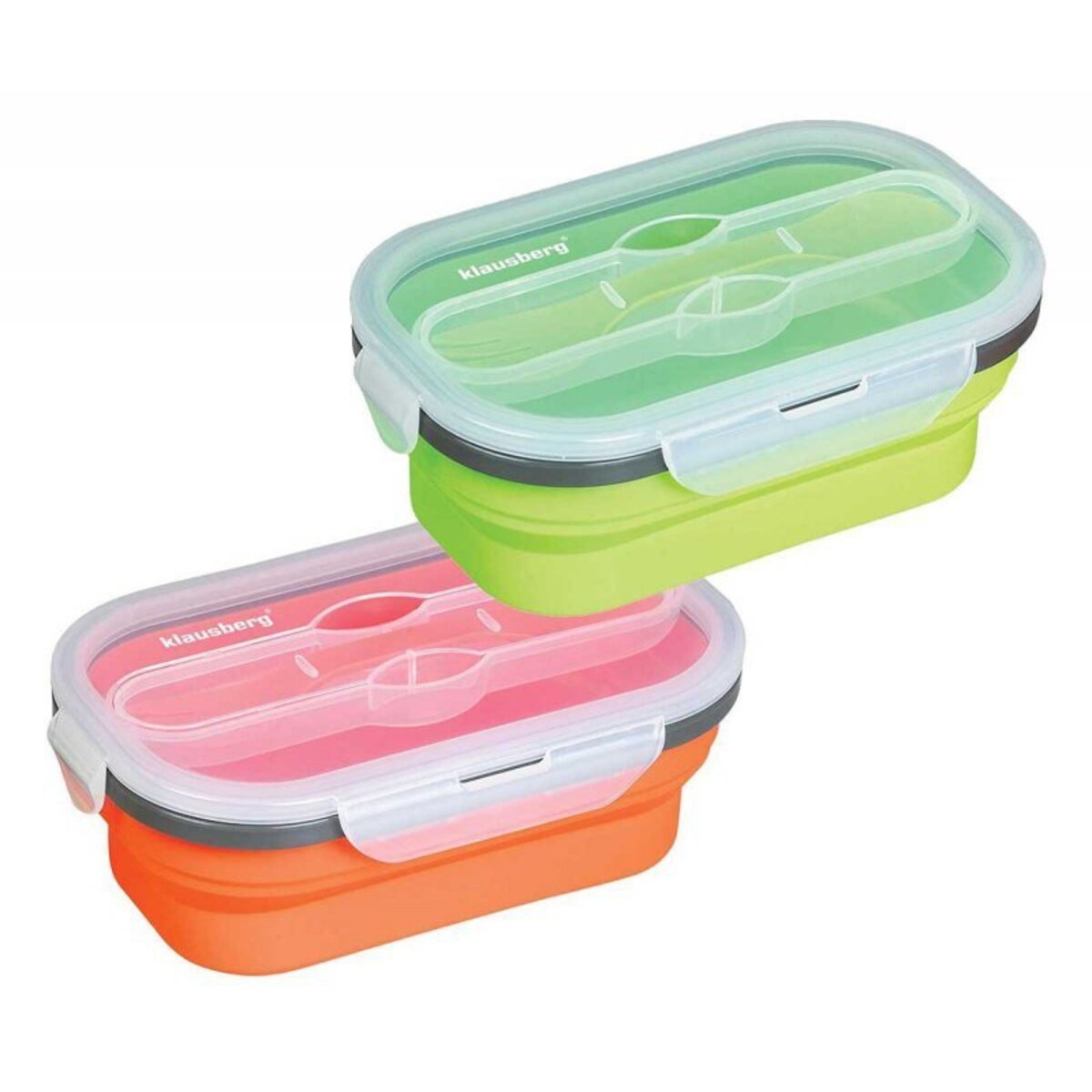 Silikonowy Składany Lunch Box Klausberg Kb-7022