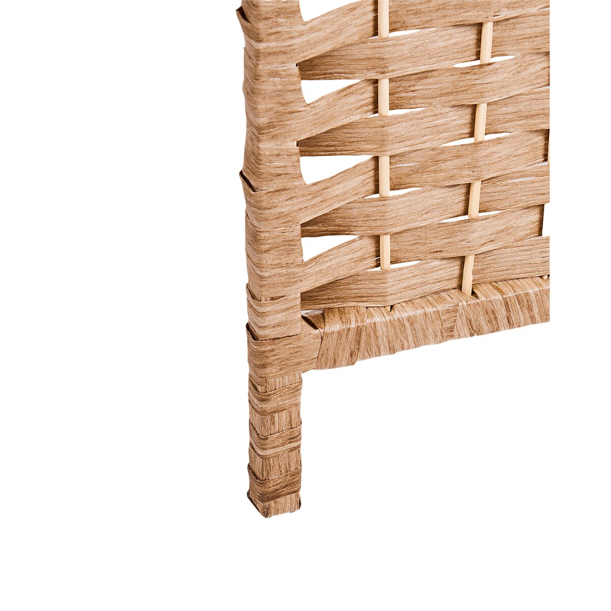 4-panelowy parawan pokojowy TRAFOI Brązowy 158 cm 170 cm
